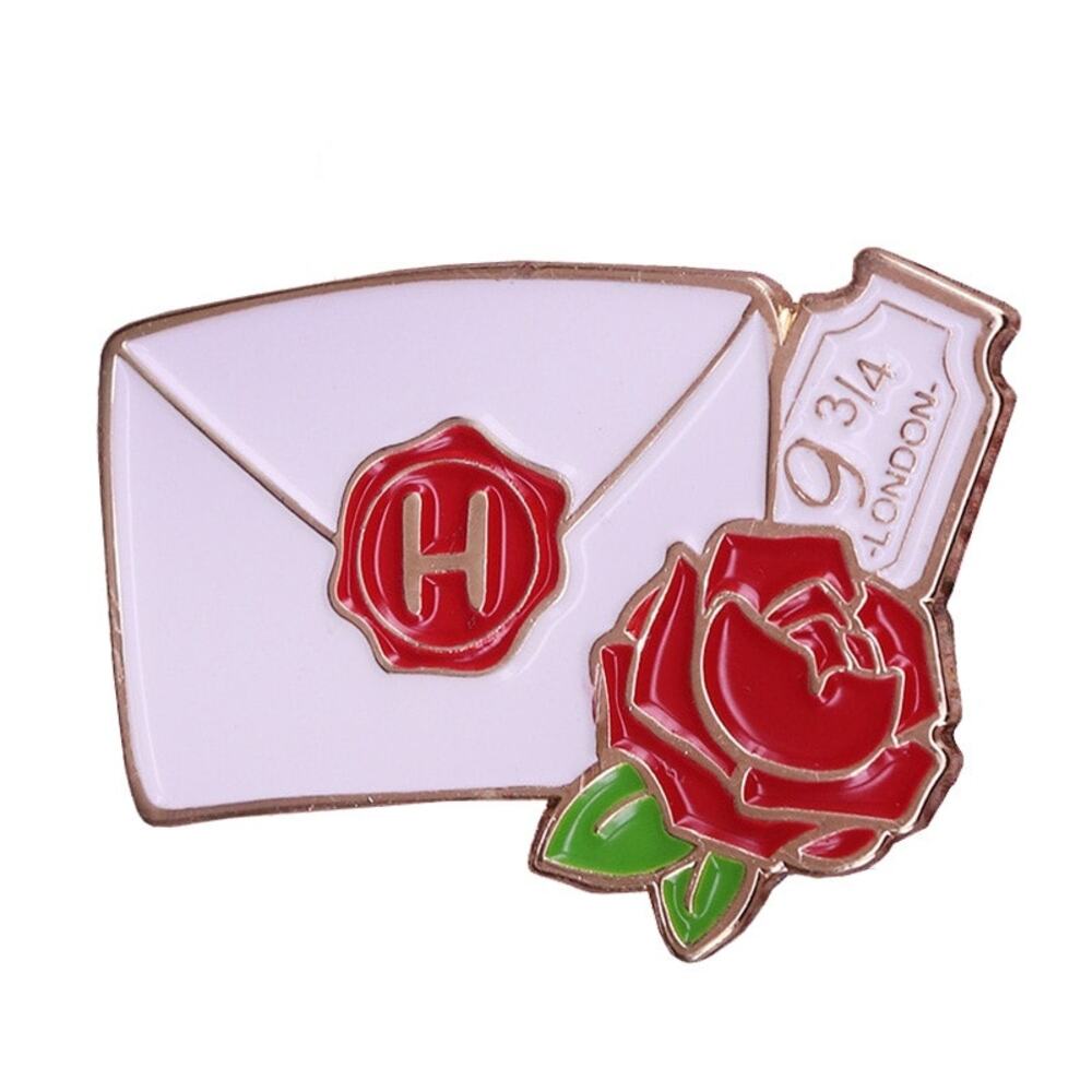 Harry Potter Hogwart Admission Letter Enamel Pins 09-1